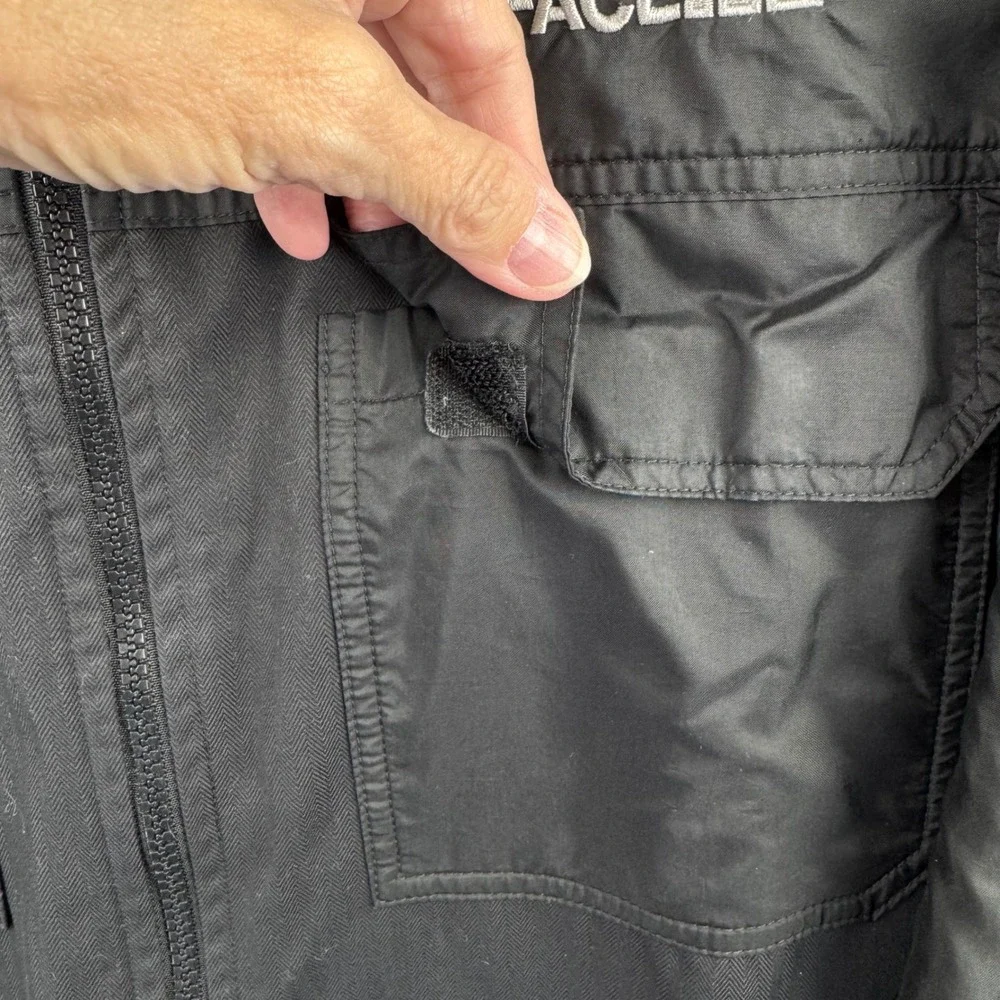 The North Face Full Zip Jacket Mens Large Black Tactical Utility Gorpcore